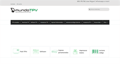 Desktop Screenshot of mundotpv.com